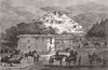 AFGHANISTAN. Rebellion in-Ali Kheyl. HQ of general Roberts 1879 old print