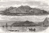 YEMEN.Al Mukalla, House of Nakeeb; HMS Seagull Bandar Burum, Jemadar Shehr 1881