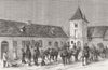 PAS-DE-CALAIS. General Faidherbe's head quarters at Boisleux 1871 old print