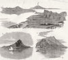 ISCHIA.Earthquake Casamicciola Piccola Sentinella;Cumae;Forio Monte Epomeo 1881