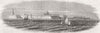 MEXICO. The Fortress of San Juan D'ulloa 1862 old antique print picture
