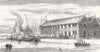 PAS-DE-CALAIS.New International Railway and Steam packet station, Boulogne 1875
