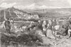 SPAIN.The Civil war in Spain-Mass in the Alphonsist camp on Mount Esquinza 1875