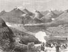 SPAIN. Civil war. Seo de Urgel;Fuerte Solsona;Anserall;Seminario;Andorra 1875