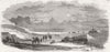 DJIBOUTI. Salt lake near Tadjoura, on the Road To Shoa 1846 old antique print