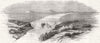NEW YORK. The American Falls of Lewis fork 1846 old antique print picture