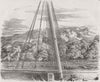 CHILE. H M S Dido, in Pioneer cove, Spaniard harbor, Tierra Del Fuego 1852
