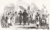 IRELAND. O'Connell, his sons, John & Daniel & Party, going to 4 courts 1844