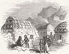 IRELAND. View in Achill 1844 old antique vintage print picture