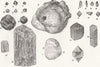 GEMS. Diamonds, Corundum, Spinel-Ruby Garnet Topaz Tourmaline Quartz Beryl 1852