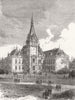 GERMANY.Schloss Kleinzschocher, near Leipzig, residence of Baron Tauchnitz 1882
