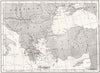 TURKEY. The Eastern Question-Map of Turkey and the surrounding countries 1876