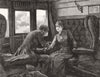 ROMANCE. No Caption 1885 old antique vintage print picture