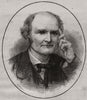 Professor Cayley, President of the British Association. UK 1883 old print