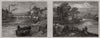 Bridge over Mersey at Warrington: Mersey weir at Latchford. Cheshire 1883