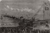 Opening of the new pier at Blackpool, Lancashire: the procession returning 1863