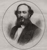 Signor Mario. Portraits 1871 old antique vintage print picture