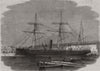 Steam rams under construction in Laird's shipbuilding yard, Birkenhead 1863