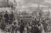 Opening of Vauxhall Park, Lambeth by the Prince & Princess of Wales 1890 print