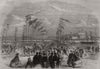 Duke Of Cambridge's reception at St. Peter Port, Guernsey. Channel Islands 1862