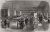 M. Soyer's hospital kitchen, at Scutari (Uskudar) barracks. Turkey 1855 print