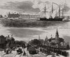 The Liverpool Brigade of Royal Naval Artillery Volunteers, at Southport 1877