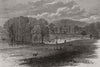 Longleat, Wiltshire, the seat of the Marquis Of Bath 1881 old antique print