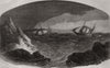 HMSS Dasher towing Jersey Mail Steam-Packet Dispatch off La Frette Point 1853