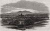 The city of Worcester, from the Oxford, Worcester & Wolverhampton Railway 1853