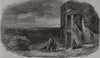Hainault Forest. Hog Hill House & view towards Chigwell. Essex 1851 old print