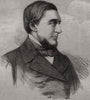 The late Lord Herbert of Lea. Portraits 1861 old antique vintage print picture