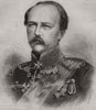 Prince Friedrich Carl Nicolaus of Prussia of Prussia 1870 old antique print