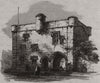 Leicester Abbey. Leicestershire 1868 old antique vintage print picture