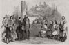 Reception of the Chinese family by Her Majesty, at Osborne. Isle of Wight 1851