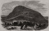 The Wrekin. Shropshire 1865 old antique vintage print picture