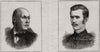 James Spedding. Surgeon Landon, killed at Majuba Hill. South Africa 1881 print