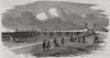 New high water landing pier, at Margate. Kent 1853 old antique print picture