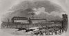 The Great Northamptonshire Stakes 1844 old antique vintage print picture