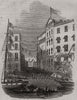 South-Eastern extension to Ramsgate opening. Albion Hotel. Kent. SMALL 1846