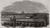 Vienna from Mr. Burford's new panorama. Austria 1848 old antique print picture