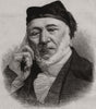 Sir Moses Montefiore, Bart. Portraits 1883 old antique vintage print picture