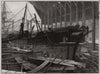 Preparing for the Polar Expedition. The Discovery in Portsmouth Dockyard 1875