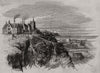View of Folkestone after an original sketch. Kent 1859 old antique print