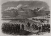 Assault on the south east bastions of the castle. Militaria 1869 old print