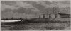 Landguard Fort, and entrance to Harwich Harbour. Suffolk 1888 old print