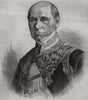 Baron Brunnow, late Russian Ambassador to Great Britain 1870 old antique print