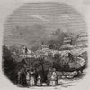 Excursion to Burgh Castle, Norwich. Norfolk 1847 old antique print picture