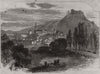 The war: Forbach, on the French Frontier. Moselle 1870 old antique print