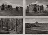 North Berwick. Abbey; Dirleton Castle; Lady Walk, Bass Rock from Canty Bay 1888