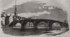 The Burns Centenary. The Twa Brigs of Ayr. Scotland 1859 old antique print